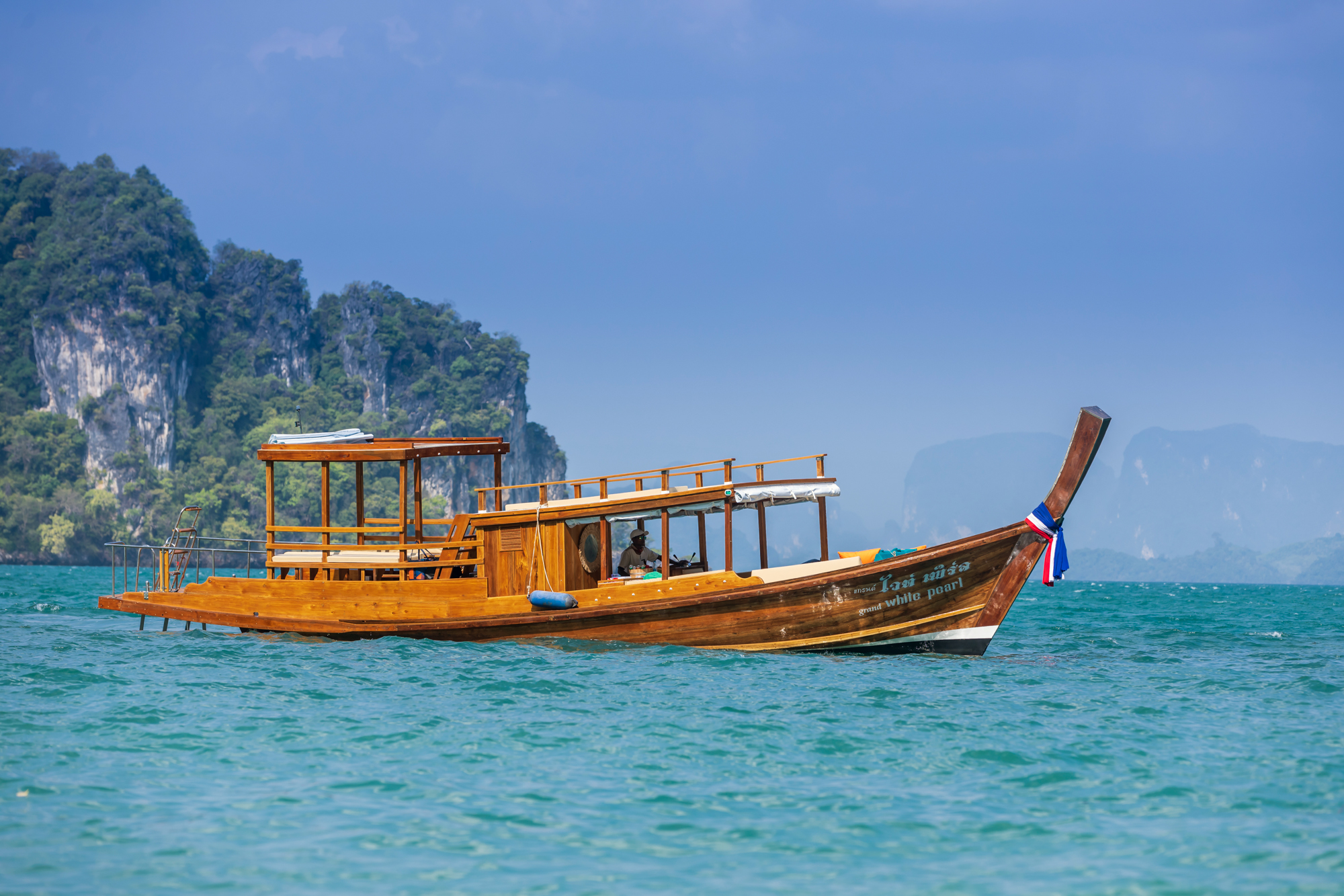 Private Boat for Island Hopping in Krabi